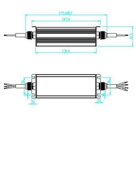 恒流电源 TLD-70-24 输入电压范围： 16.8Vac～28Vdc