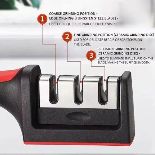 1pc Multifunctional Sharpening Stone Knife Sharpener Kitchen