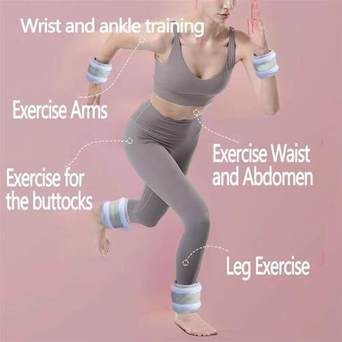 0.3/0.5/1KG Wrist Ankle Weight Sandbags Multifunction Iron S