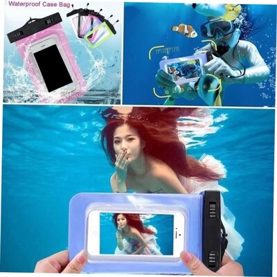 Universal Big Waterproof Phone Bag Case Cover swimming Float