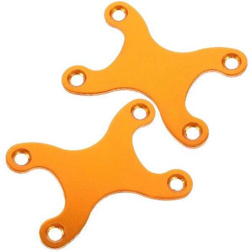 2pcs Anti-sink Gasket Aluminum Skateboard Bridge Support