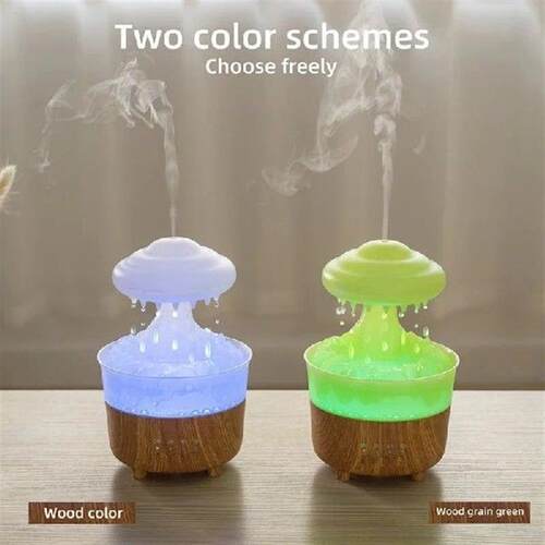 2023 Air  Diffuser Raining Cloud Oils Essential USB Water