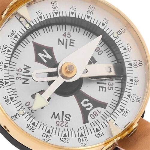 Luminous Compass Night Glow Portable Hiking Camping Tool