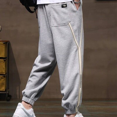 2023 New Mens Joggers Sweatpants Baggy Pants Fashion Drawst