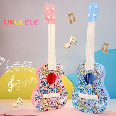 Ukulele Guitar toys for kids to play boys, baby girls, begin