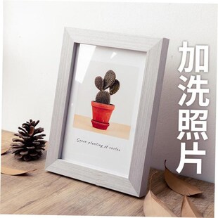 Wooden photo hanging wall  picture frame tabletop decoratio1