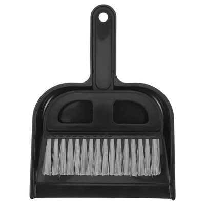 Mini Desktop Sweep Cleaning Brush Small Broom Dustpan Set (B