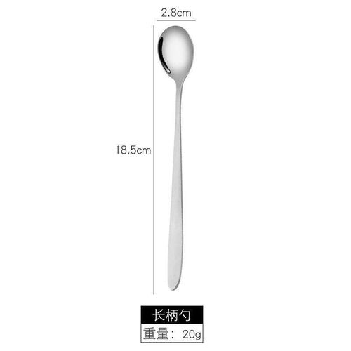 6 Set Korean spoon domestic long handle spoon spoon Korean s