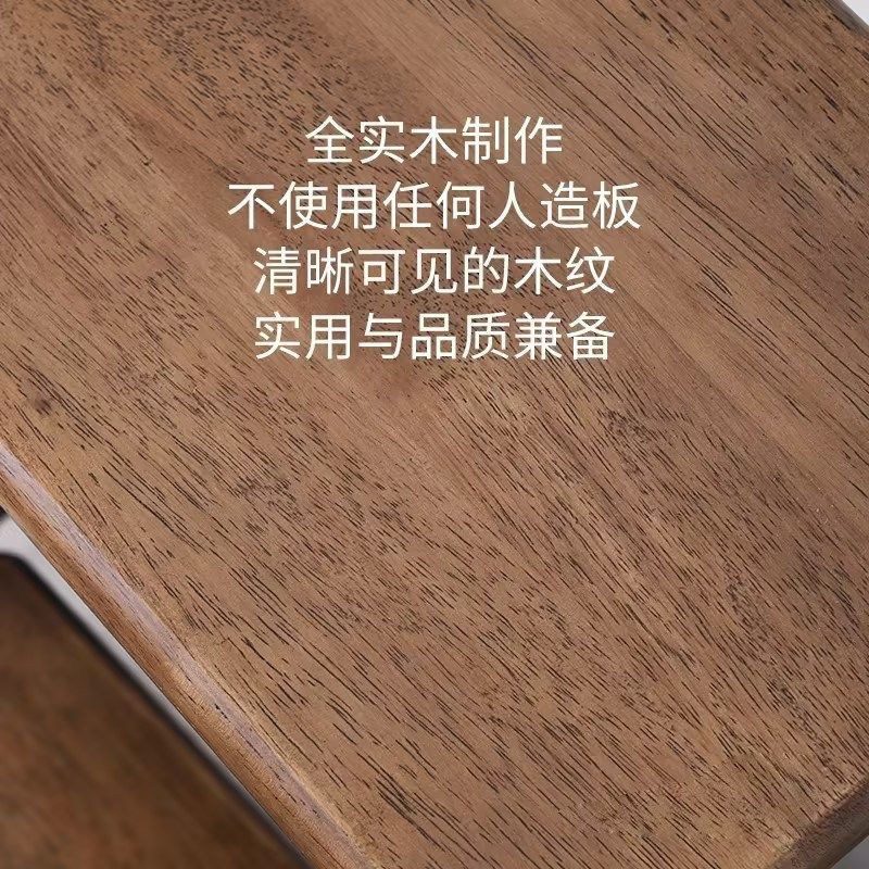 实木梯凳室内家用登高爬高二步阶梯凳可坐稳步高梯子折叠两用,住宅家具,梯凳,淘宝优惠券,粉丝福利购,淘宝优惠卷