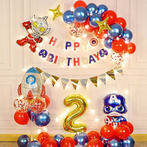Happy Birthday Balloon Foil Balloons Birthday Party Baloon