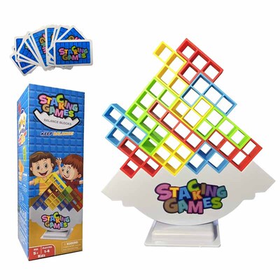 Stacking Game Tetra Tower Blocks Stack Building Blocks Balan