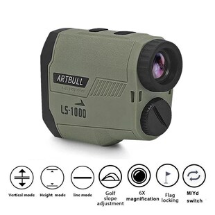 Laser Rangefinder Hunting Outdoor 1000M 650M Golf Range Find