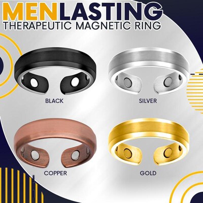 Personality Magnetic Health Ring for Women Rose Gold Creativ