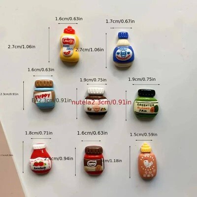 Refrigerator Cute Decorative Cartoon Food Fridge Personalize