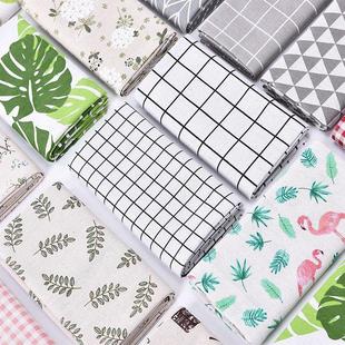 cotton and linen fabric curtain sofa fabric background cloth