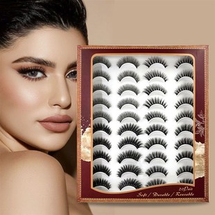 8/20/40 pairs eyelashes 8-25mm fake Eyelashes Mink Eyelashes