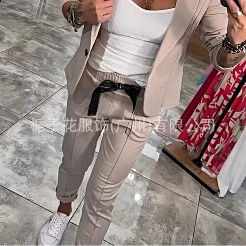 Womens Casual Round Neck Irregular Long Sleeve Sweatshirt S