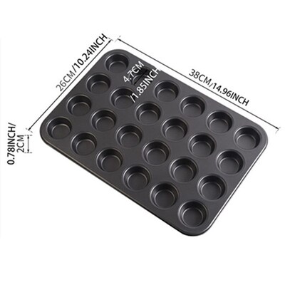 Mini Muffin Pan Nonstick Cupcake Pans Baking Tin Bakeware