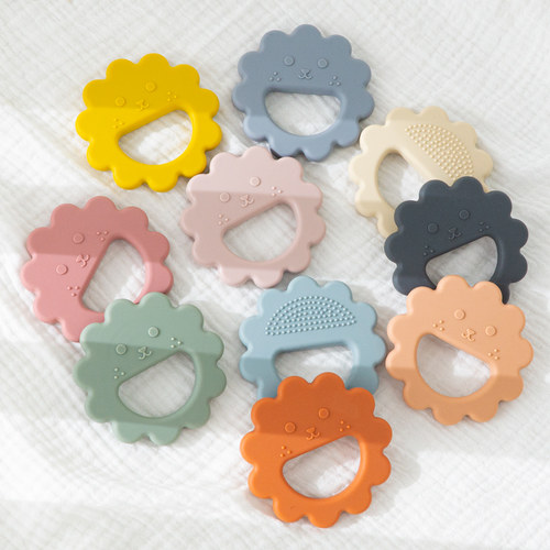 New Baby Teethers Rodent Teething Ring Molar Stick Cartoon C