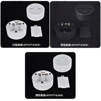 Movie Star Wars 3D夜灯USB LED Lamp Colorful Night Light Gift