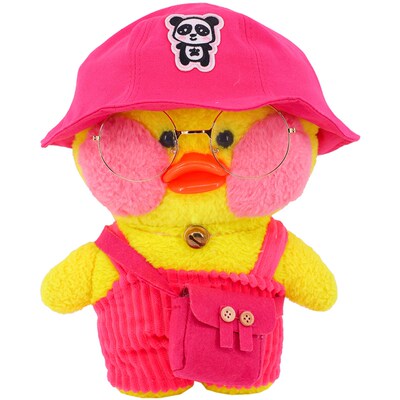 3PCS Clothes For Duck 30 cm lalafanfan Yellow Duck Kawaii Pl