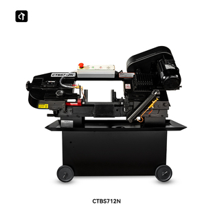 带锯木工锯床 金属切割机卧式 呲铁新品 CS7N锯床带锯机小型台式