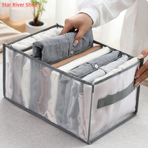 Foldable Closet Organizer Drawer Divider Organizer For Jeans