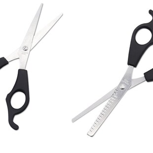 Flat Scissors Thinning Scissors Stainless steel hairdressing