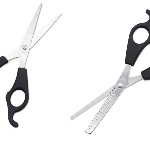Flat Scissors Thinning Scissors Stainless steel hairdressing