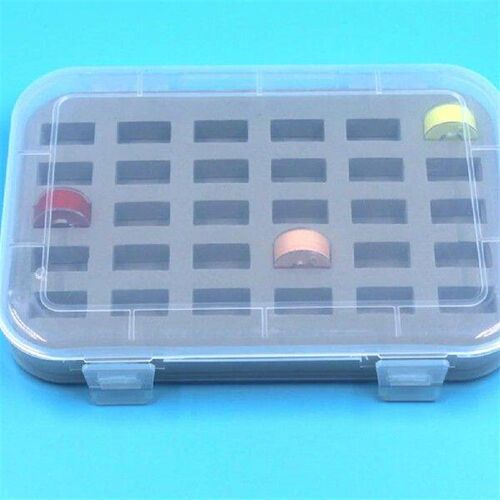 Plastic Sewing Bobbin Box Storage Case Inner Sponge