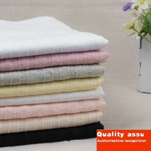 -Cotton and linen clothing cloth jacquard straight cotton