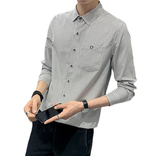 -Fanwo FW5091 autumn new fashion tend mens lapel large size