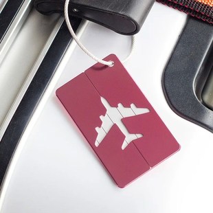 Creative Flying Aluminium Alloy Luggage Tag Suitcase ID Addr