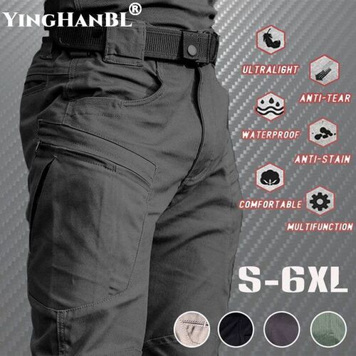 Summer Casual Lightweight Army Military Long Trousers Male W