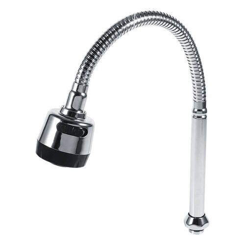 304 Stainless Steel Swivel Spout Kitchen Sink Faucet Pipe Fi