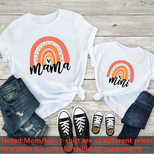 Fashion Family Look Mother and Daughter Family Matching Clot