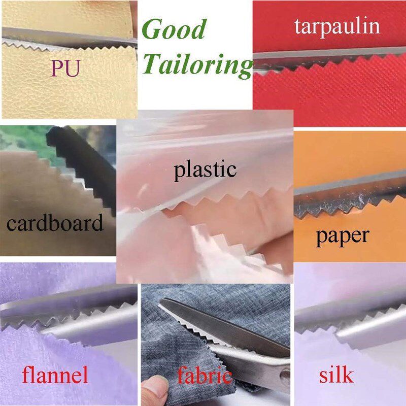 Zig Zag Cut Sewing Scissors Shears Scissors Fabric Sewing