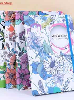 A5/A6 Notebook Butterfly Flower Creative Trends Notepad Stud