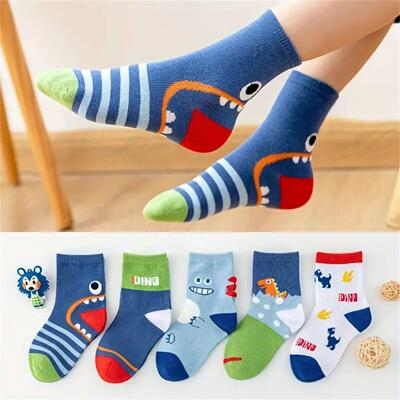 5pairsCualteoonDKSock