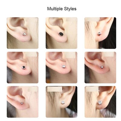 1Pc Disposable Sterile Ear Piercing Kit, Cartilage Tragus He