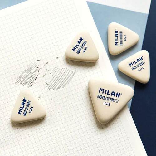 1pcs Triangle Rubber Erasers for Pencil Sketch Drawing Erasi