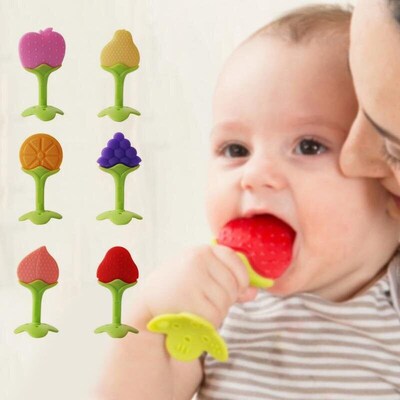 EE Baby teething toys infant silicone grinding teeth toy new