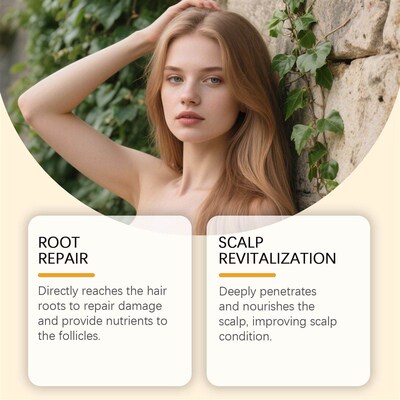 HOEGOA Scalp Nourishing Roll-On Essence Gently Nourishes the