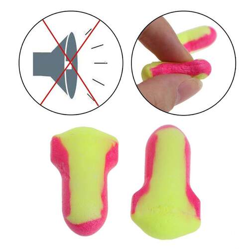 10 Pairs Disposable Soft Foam EarPlugs Sleeping Travel Work