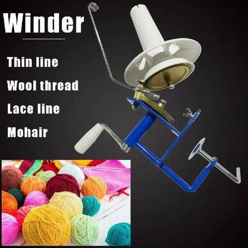 Large Metal Yarn Ball Winder Hand Operated