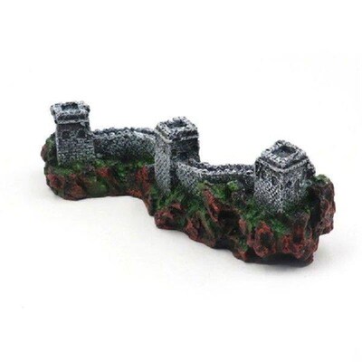 Resins Great Walls Model Aquariums Ornaments Fish Tanks
