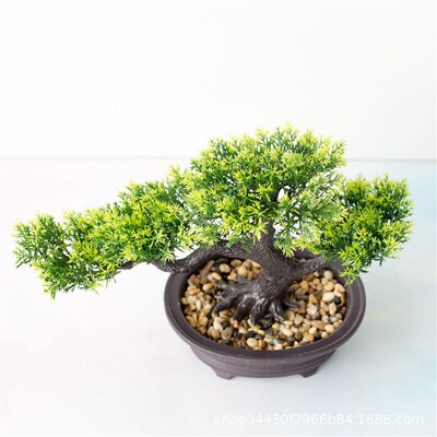 Welcome pine bonsai decoration simulation plant bonsai home
