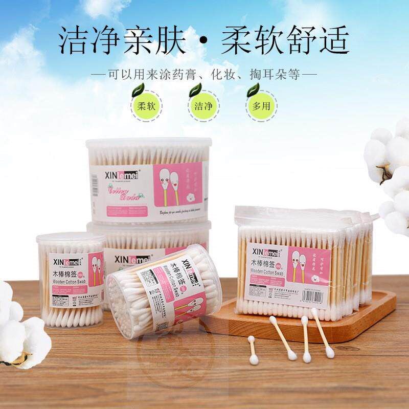 。100Cotton swab direct marketing disposable double head cle - 实物图