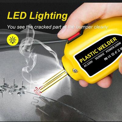 100W Plastic Welding Machine Plastic Welder Gun 200pcs Hot S
