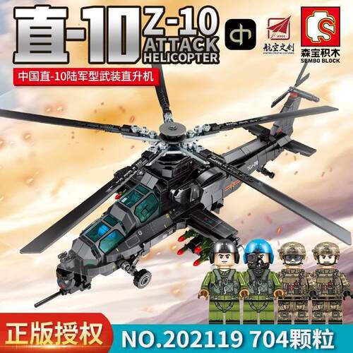 19 Aviation Wenchuang Wuzhi 10 Army Armed Helicopter Boys As